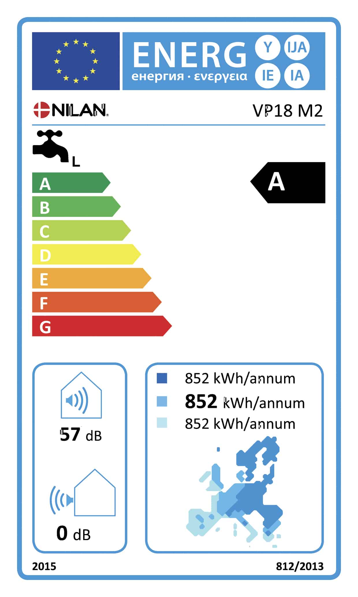 Nilan VP 18 Compact JVP energy label
